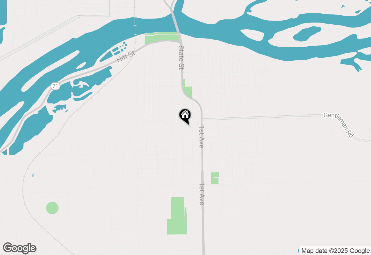 Map of 120 Lawndale Avenue, Ottawa, IL 61350