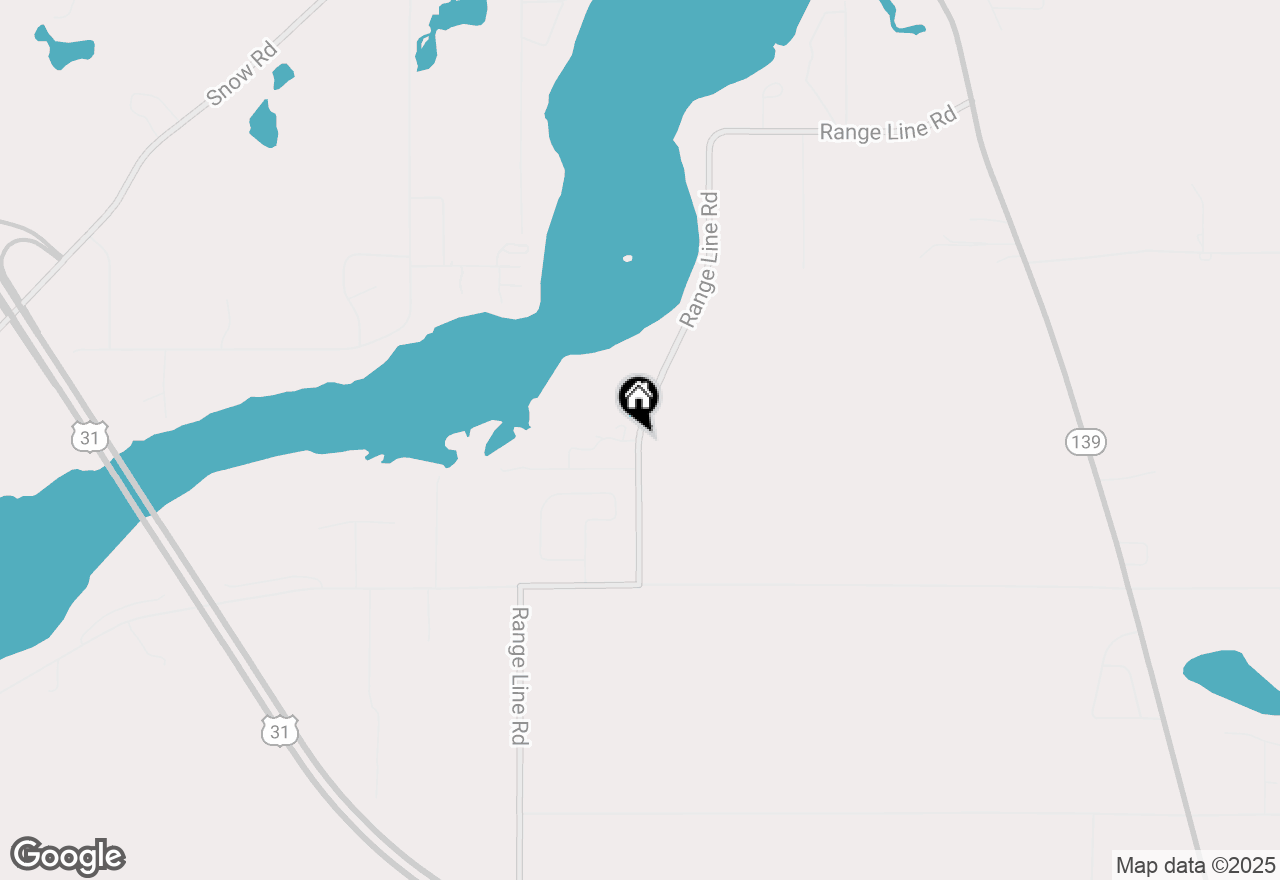 Map of 10652 Range Line Road, Berrien Springs, MI 49103