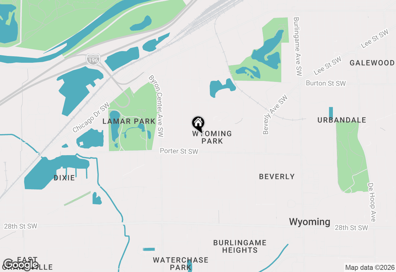 Map of 2311 Clarion Avenue Sw, Wyoming, MI 49519