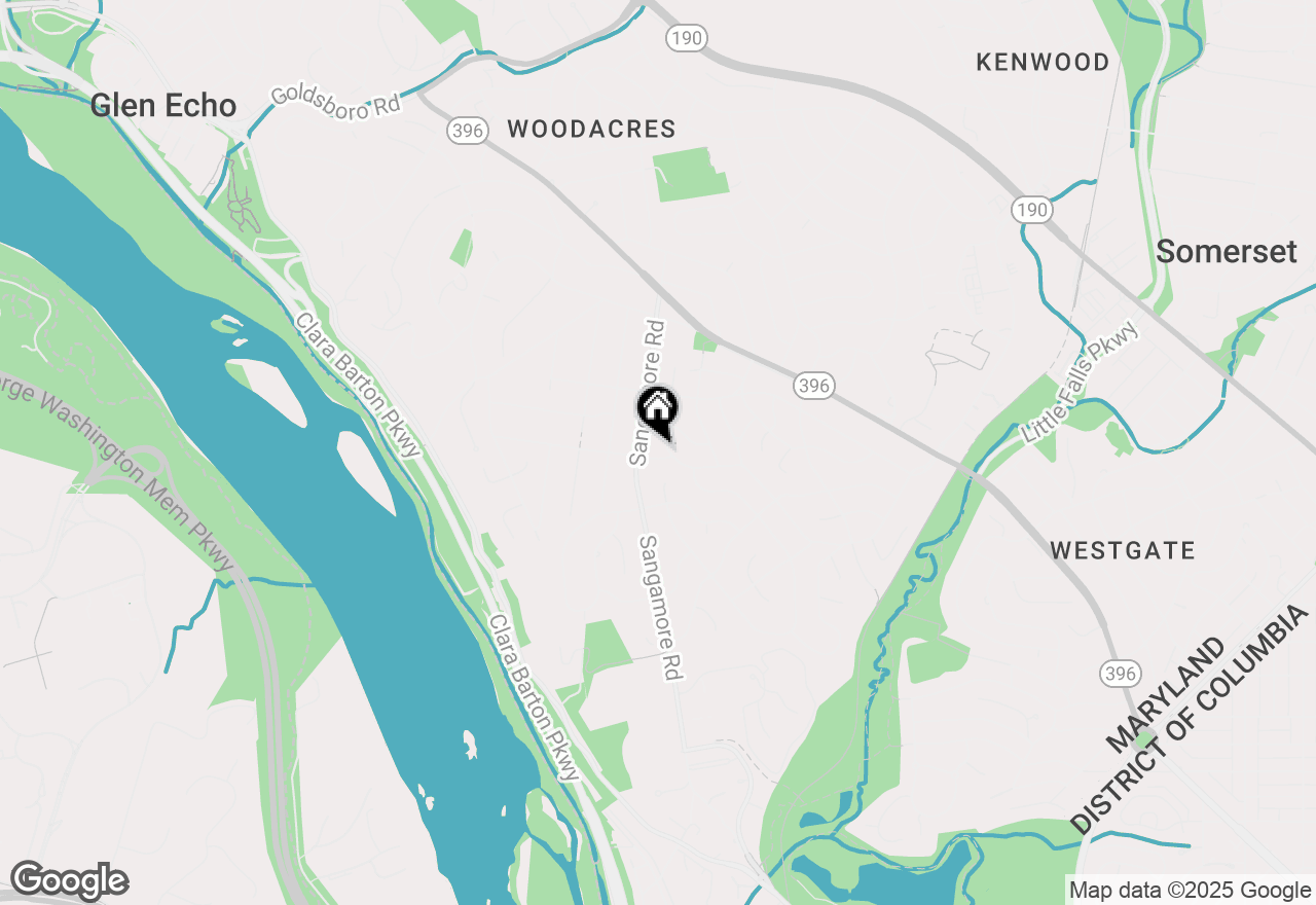 Map of 6003 Madawaska Road, Bethesda, MD 20816