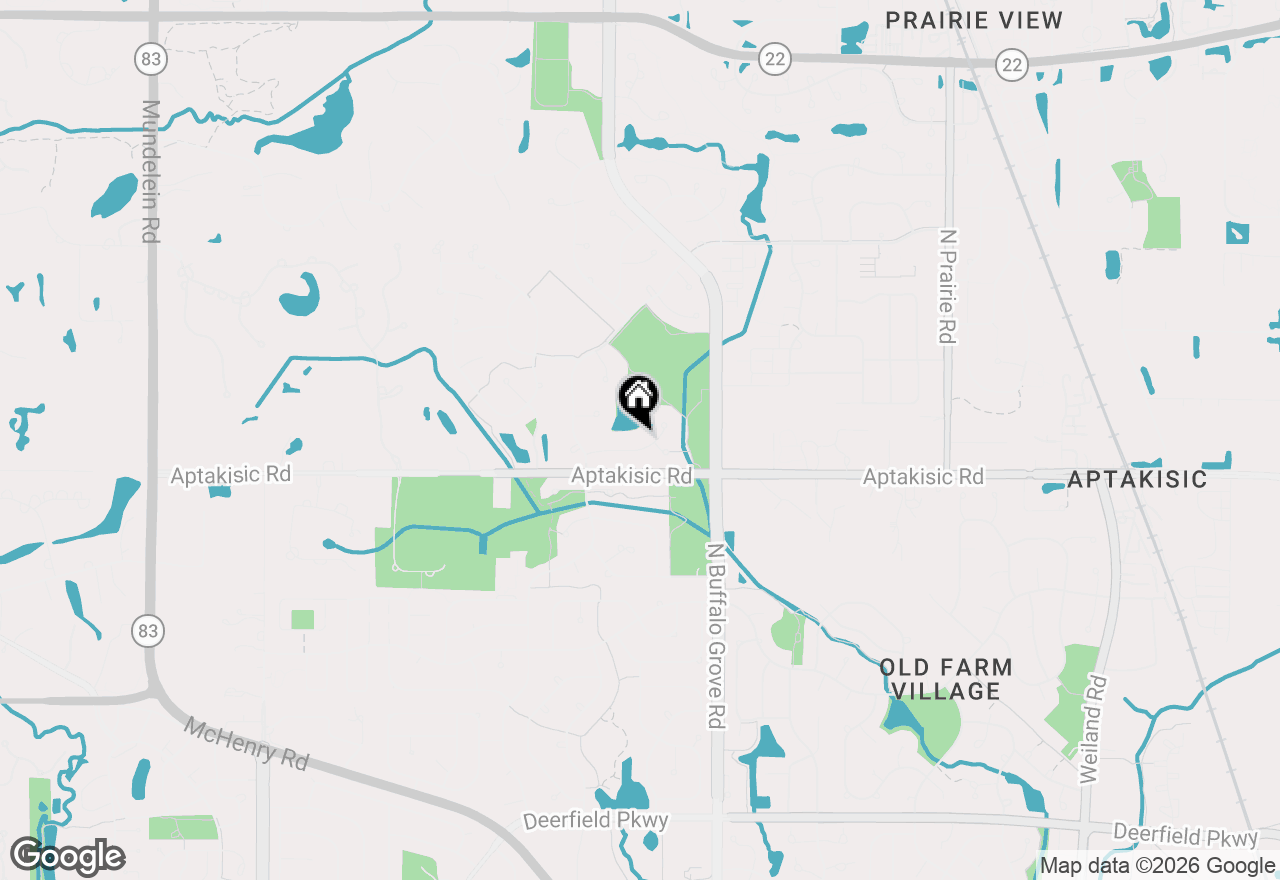Map of 553 Coventry Lane, Buffalo Grove, IL 60089