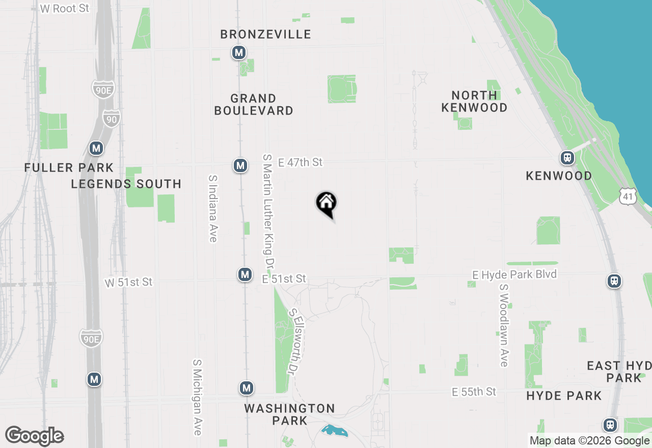 Map of 4906 S Saint Lawrence Avenue, Chicago, IL 60615