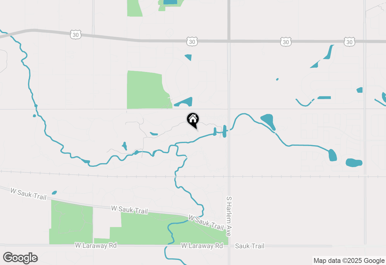 Map of 711 Colony Lane, Frankfort, IL 60423