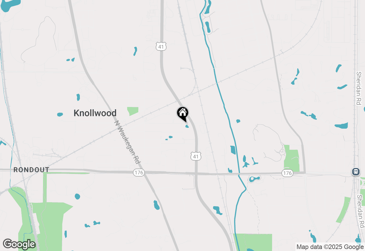 Map of 520 Quassey Avenue, Lake Bluff, IL 60044