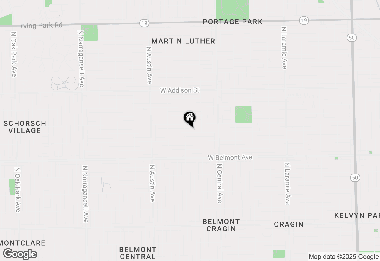 Map of 5742 W Henderson Street, Chicago, IL 60634