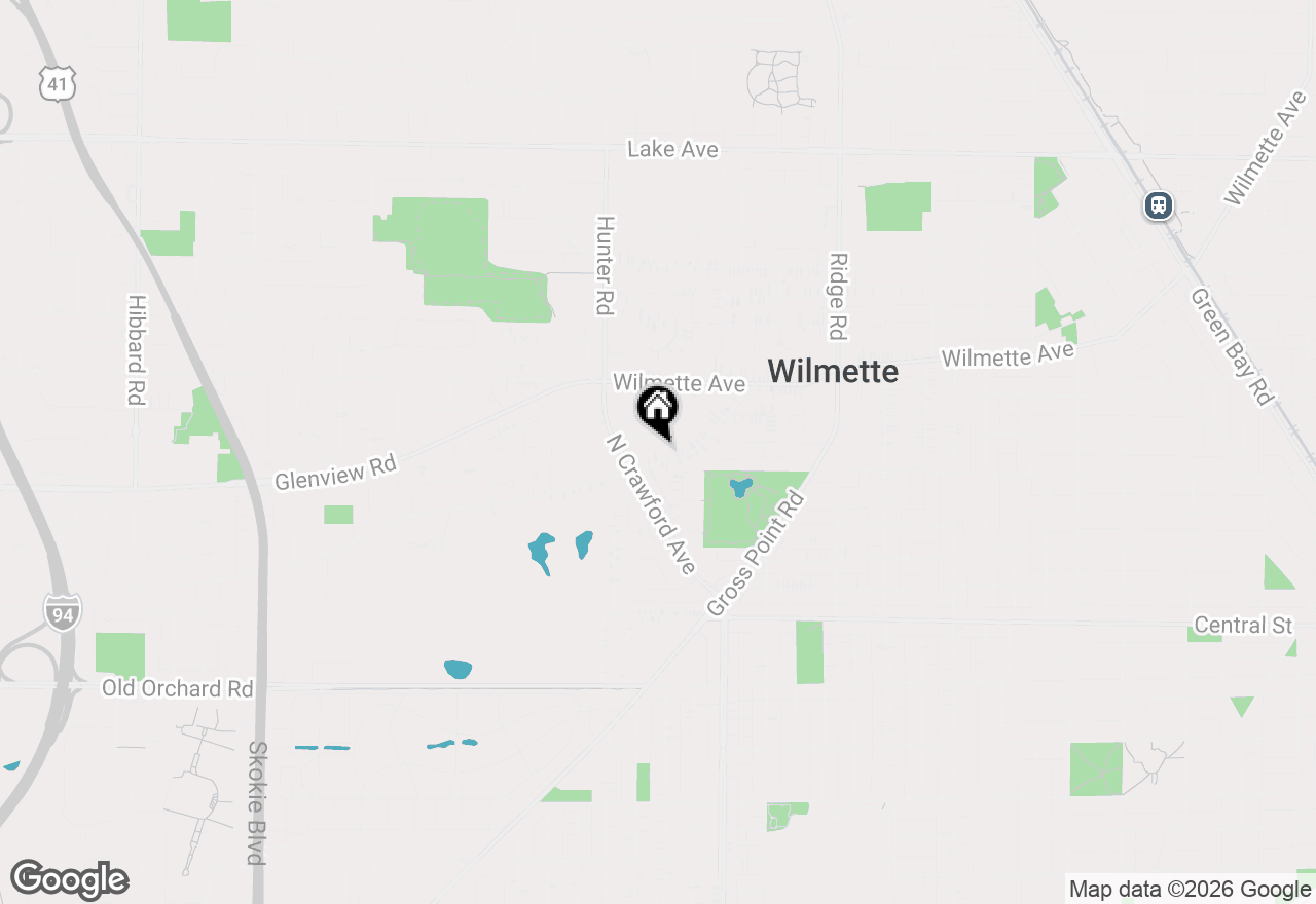 Map of 2200 Old Glenview Road, Wilmette, IL 60091