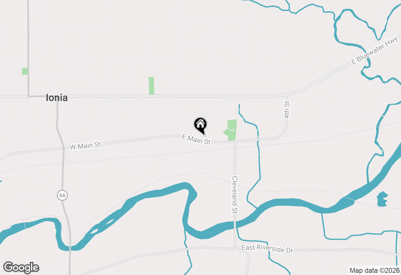 Map of 510 E Main Street, Ionia, MI 48846