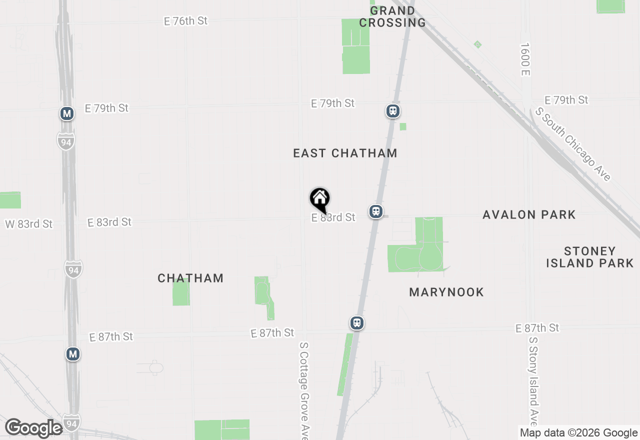Map of 8301 S Maryland Avenue, Chicago, IL 60619