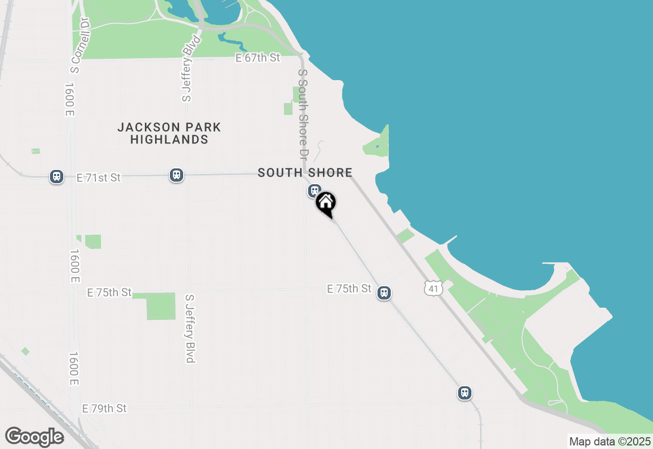 Map of 7251 S Phillips Avenue, Chicago, IL 60649