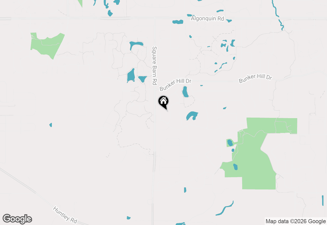 Map of 651 Clover Drive, Algonquin, IL 60102