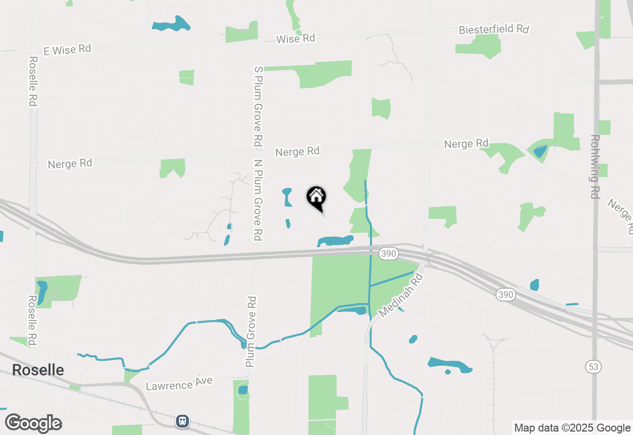 Map of 1034 Tennessee Lane, Elk Grove Village, IL 60007