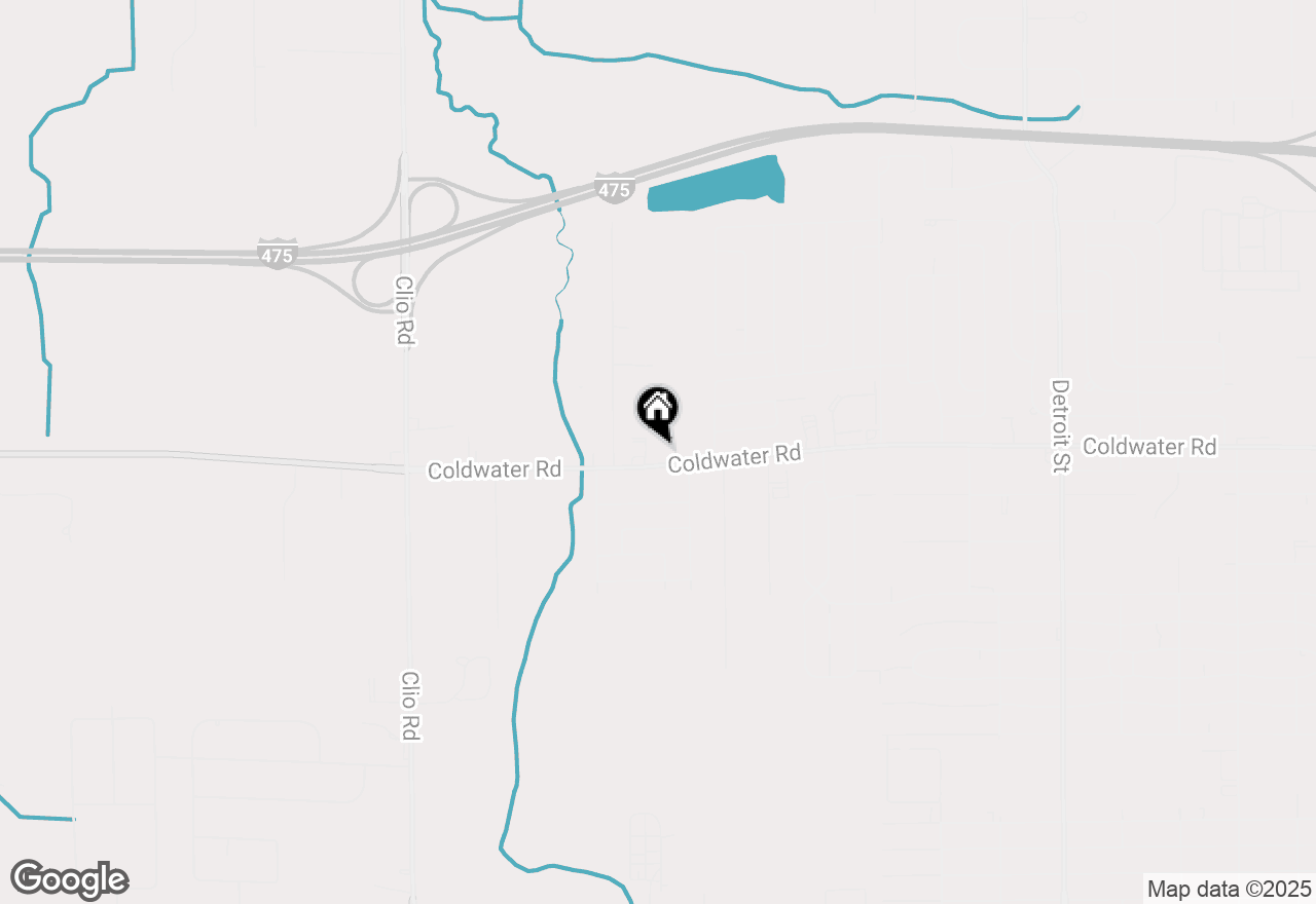 Map of 2246 W Coldwater Road, Flint, MI 48505