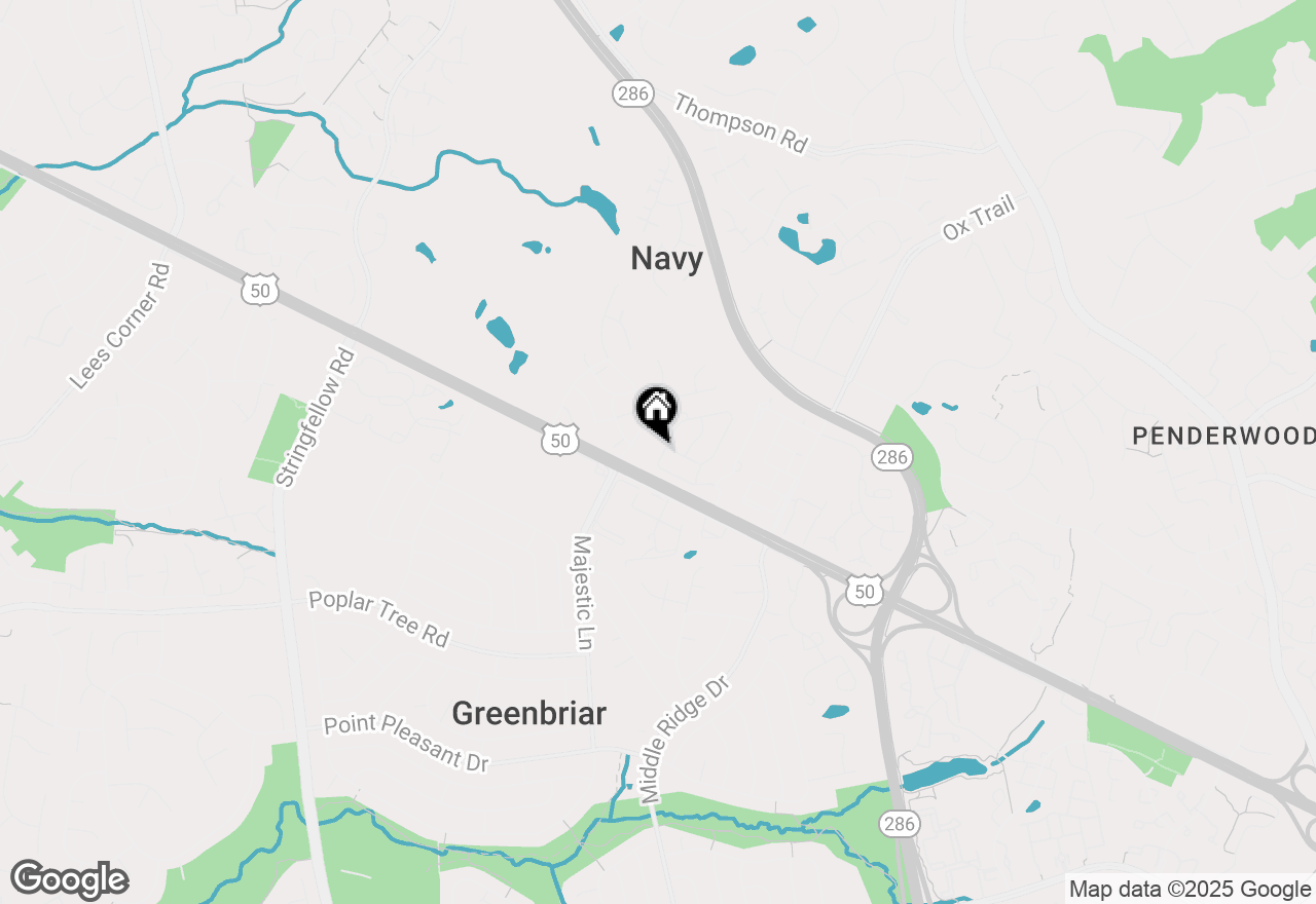 Map of 3991 Woodberry Meadow Drive, Fairfax, VA 22033