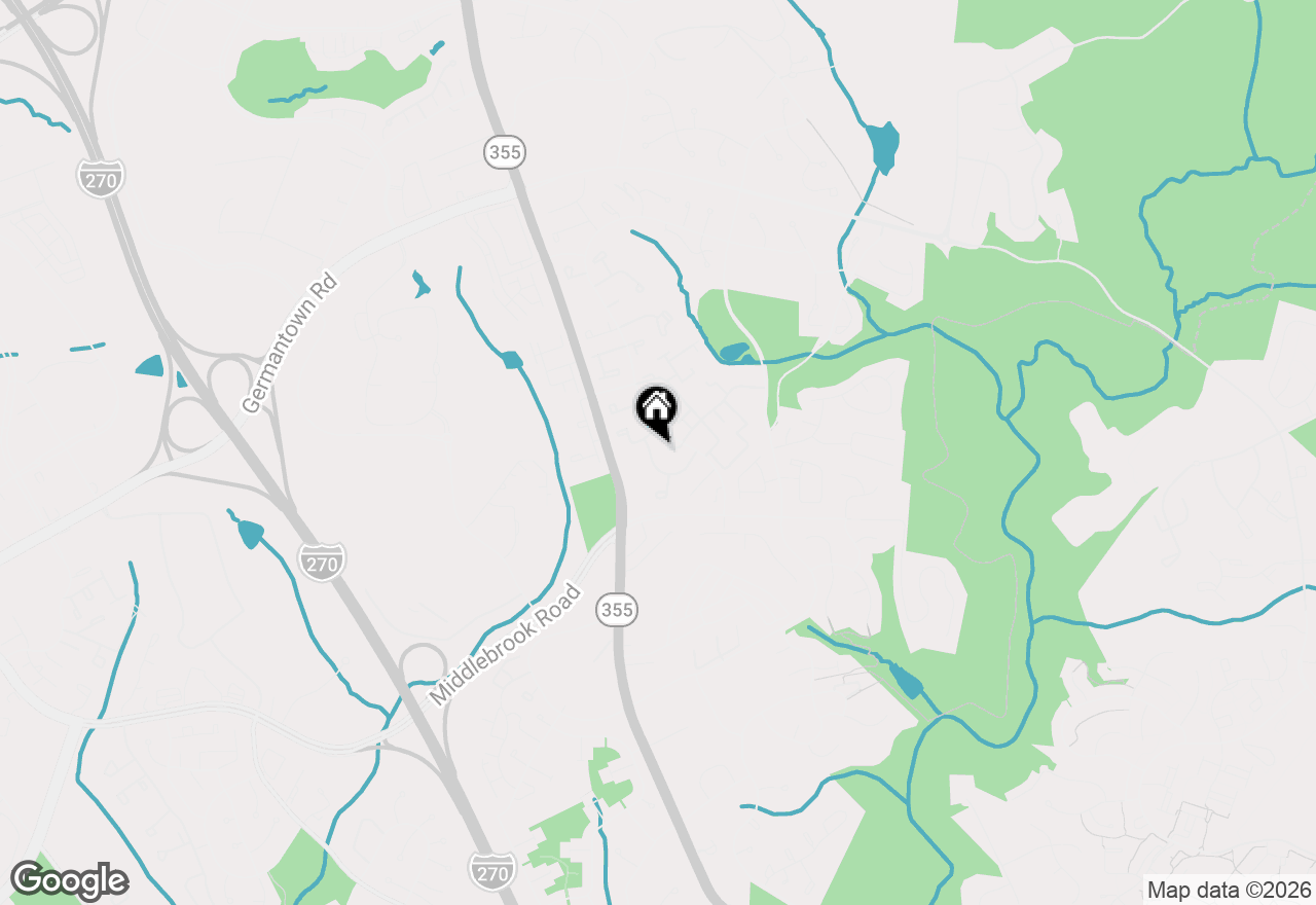 Map of 19947 Stoney Point Way, Germantown, MD 20876