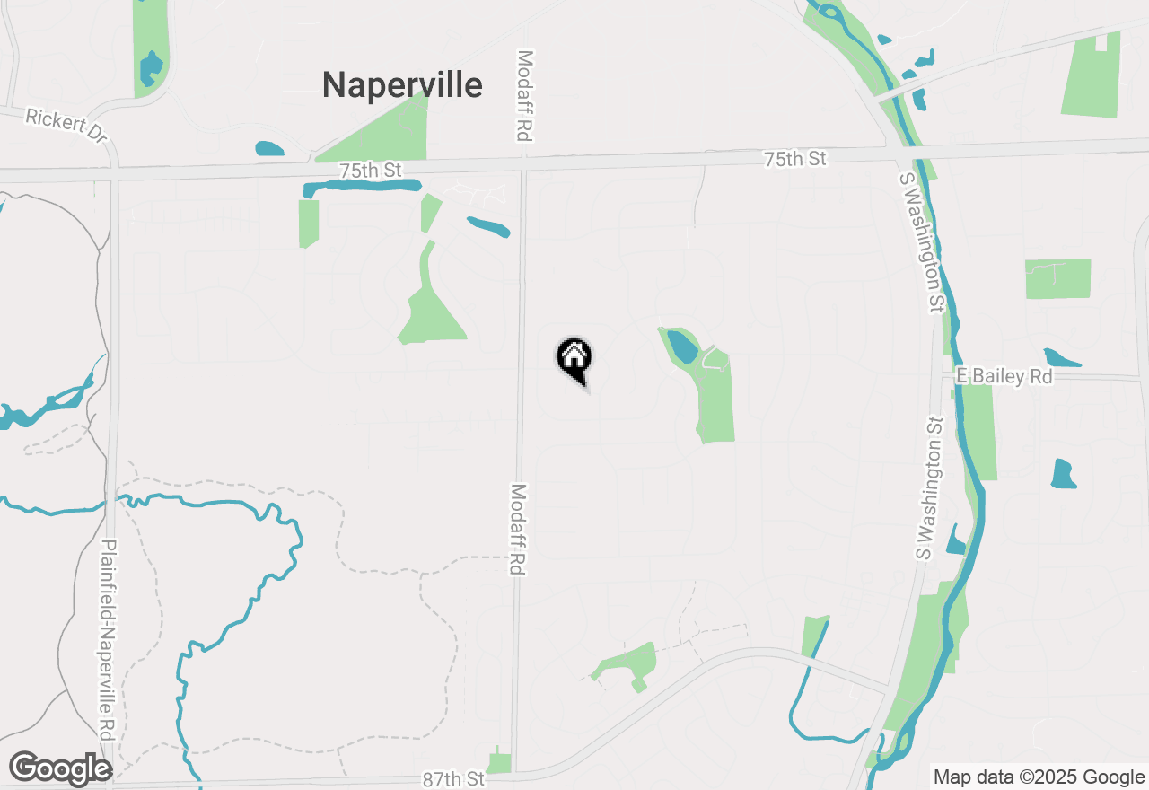Map of 1532 Cascade Court, Naperville, IL 60565
