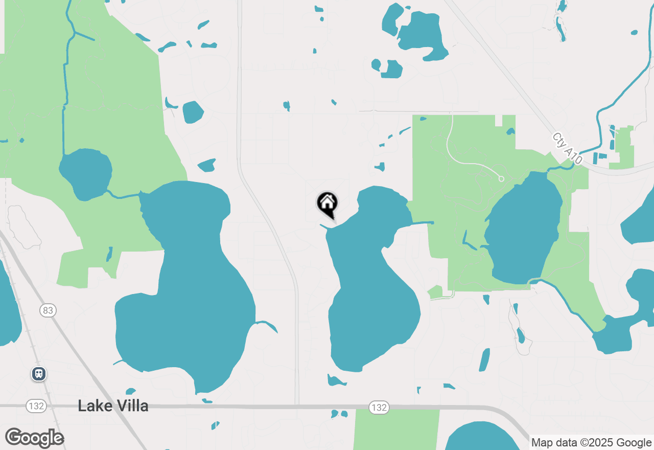 Map of 21621 W Cedar Avenue, Lake Villa, IL 60046