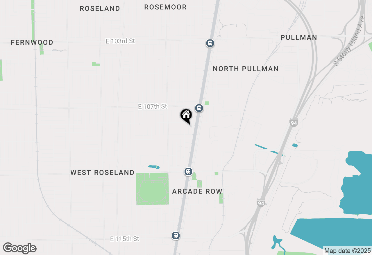 Map of 10817 S Eberhart Avenue, Chicago, IL 60628