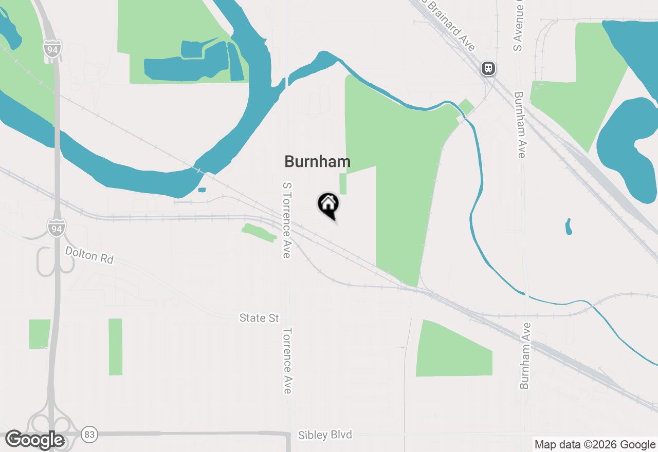 Map of 14240 S Manistee Avenue, Burnham, IL 60633