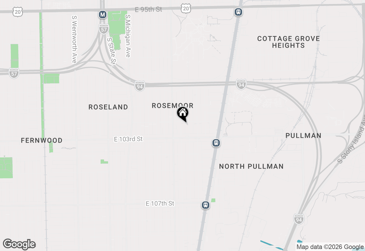 Map of 10209 S Vernon Avenue, Chicago, IL 60628