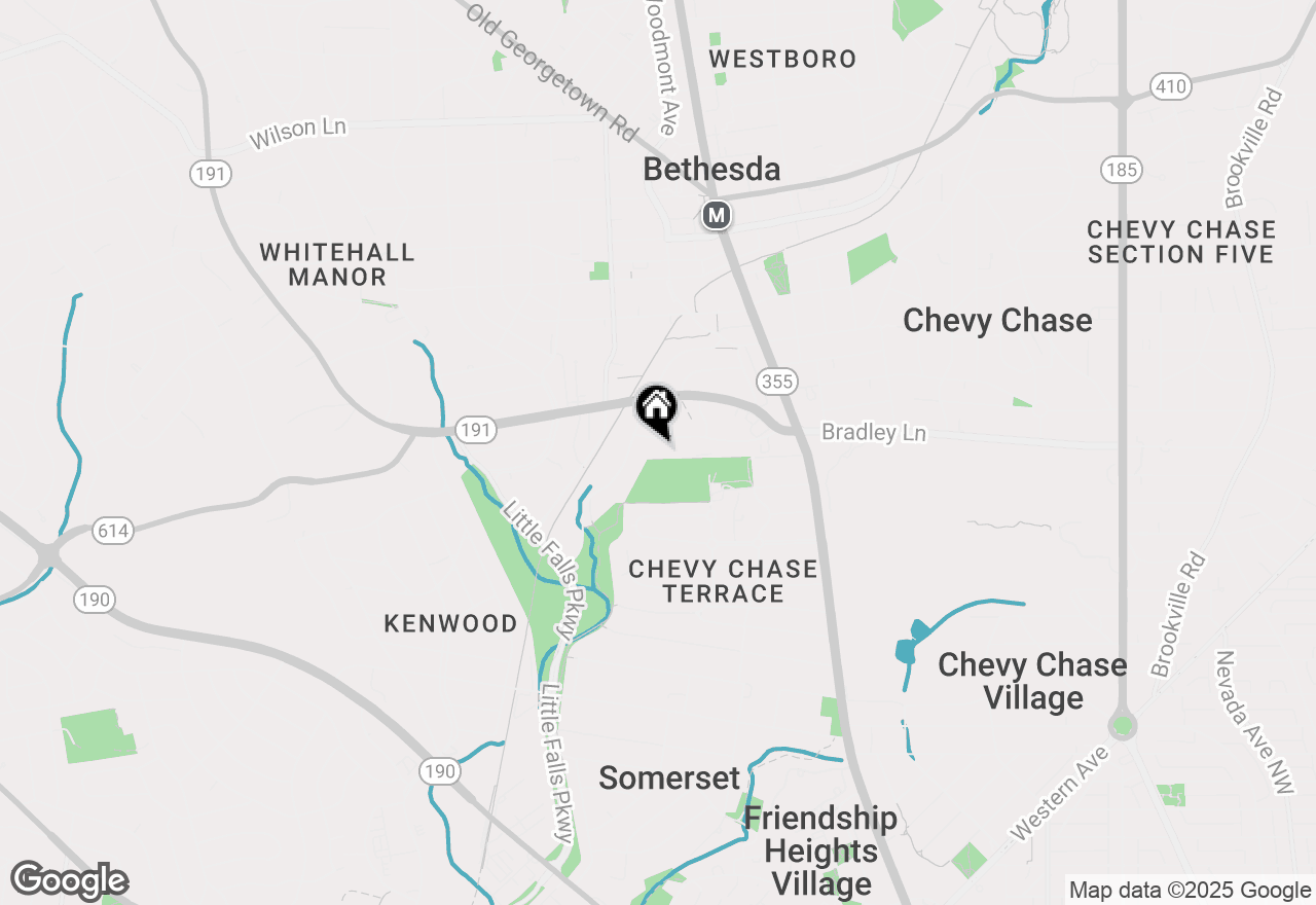 Map of 4846 Chevy Chase Drive #148, Chevy Chase, MD 20815