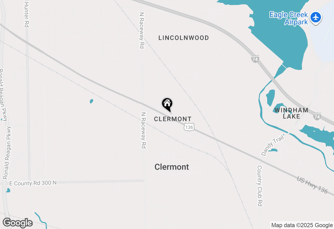 Map of 9104 Crawfordsville Road, Indianapolis, IN 46234