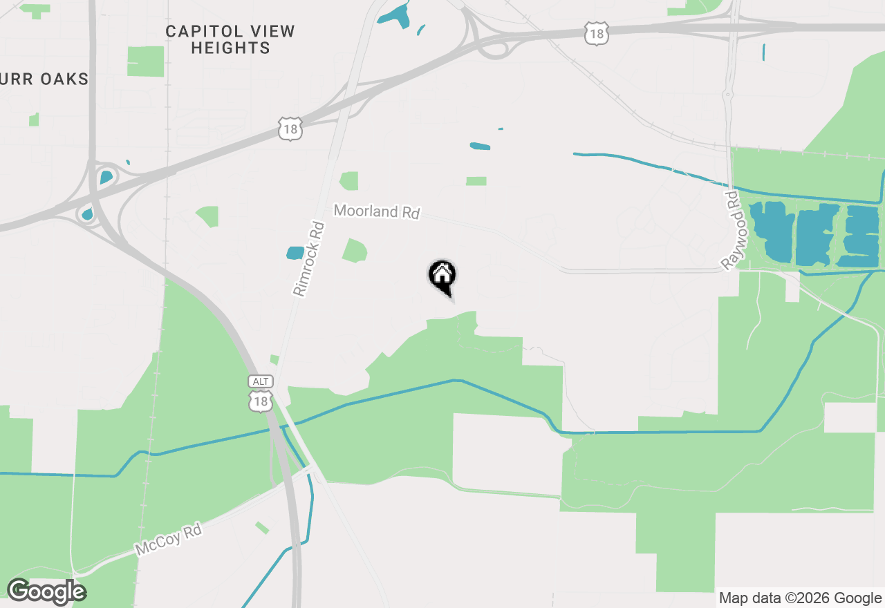 Map of 9 Ward Court, Madison, WI 53713