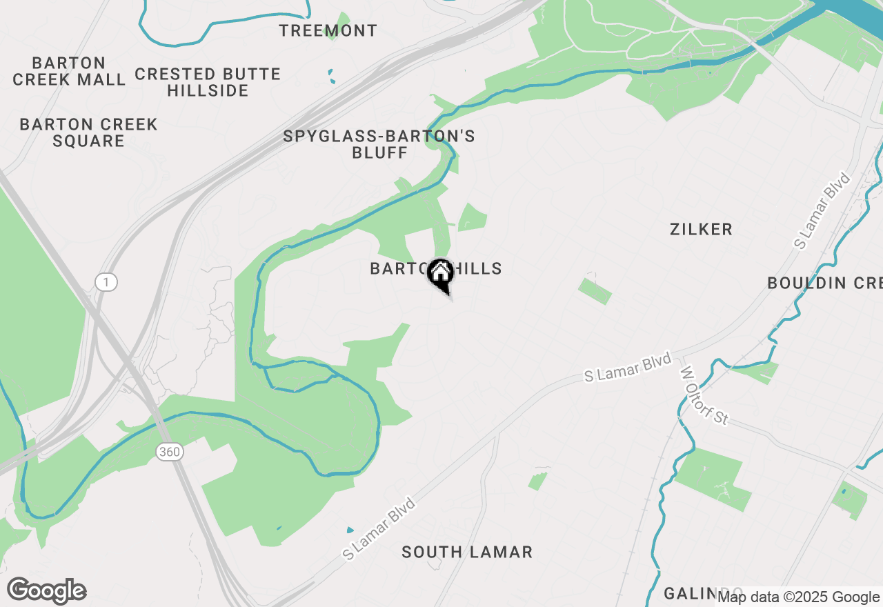 Map of 2700 Rockingham Dr, Austin, TX 78704