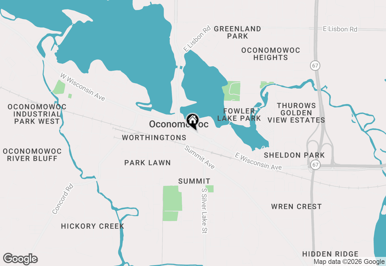 Map of 845 Stirling Dr #BLDG 23, UNIT 46, Oconomowoc, WI 53066