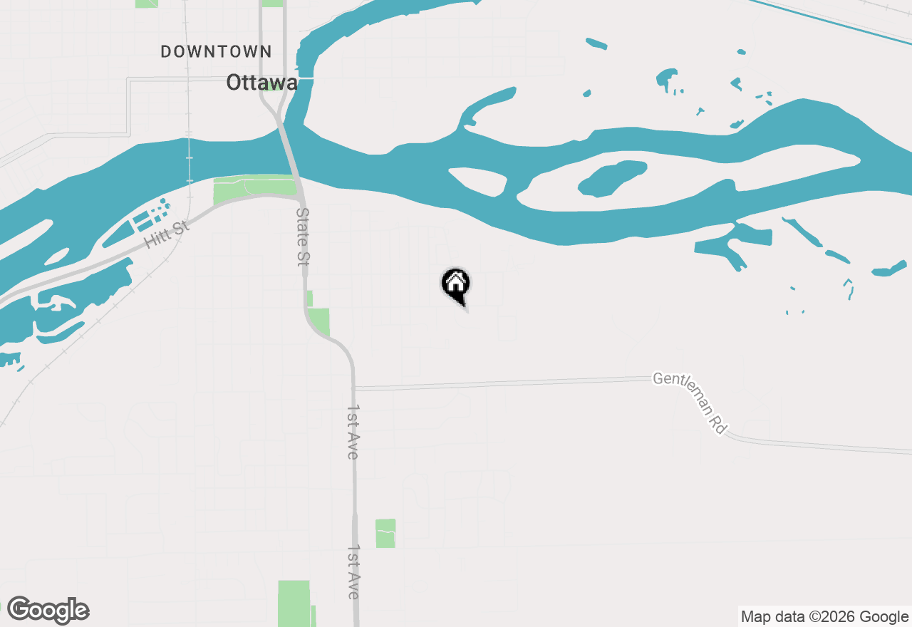 Map of 613 Magnolia Lane, Ottawa, IL 61350
