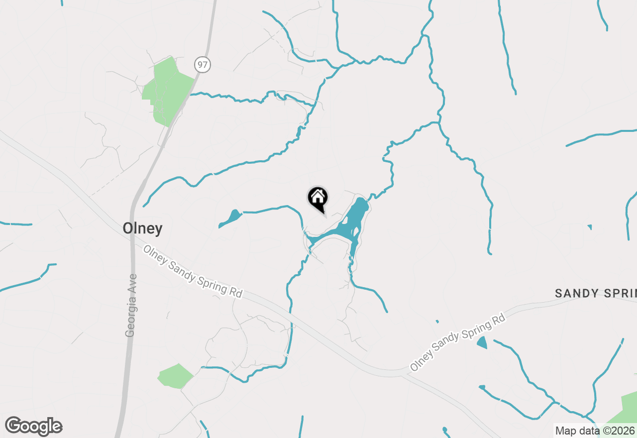 Map of 8 Winter Garden Court, Olney, MD 20832