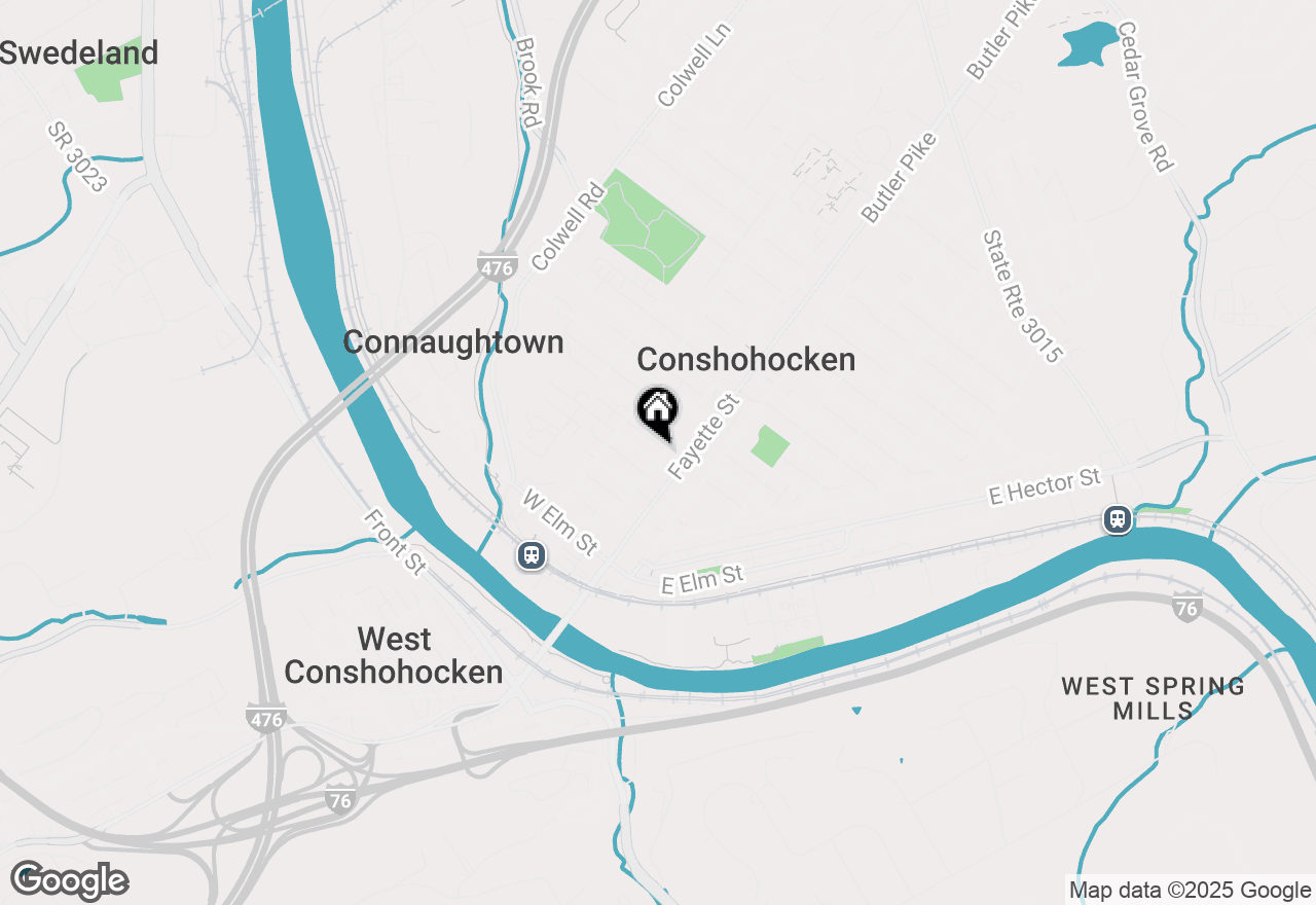 Map of 100 W 3rd Avenue #100, Conshohocken, PA 19428