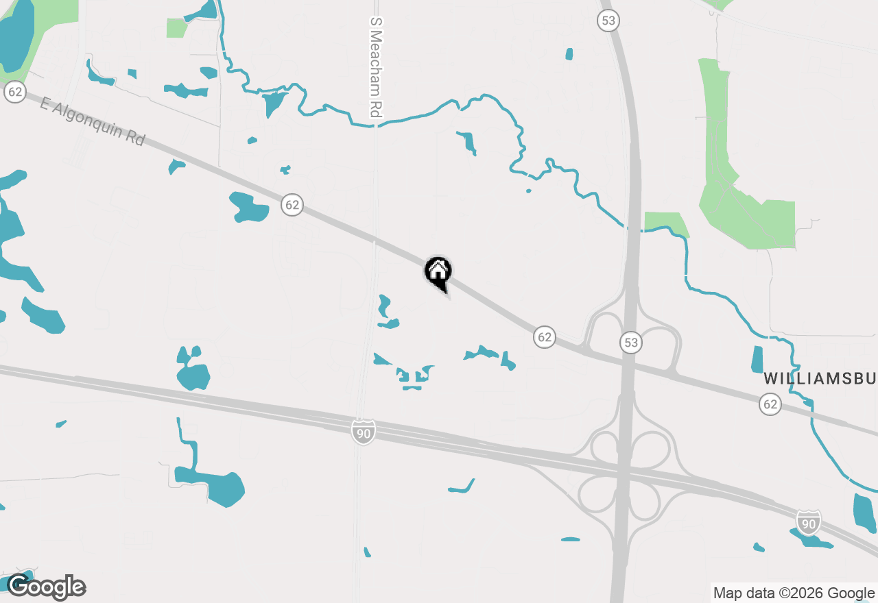 Map of 2006 Post Oak Place, Schaumburg, IL 60173