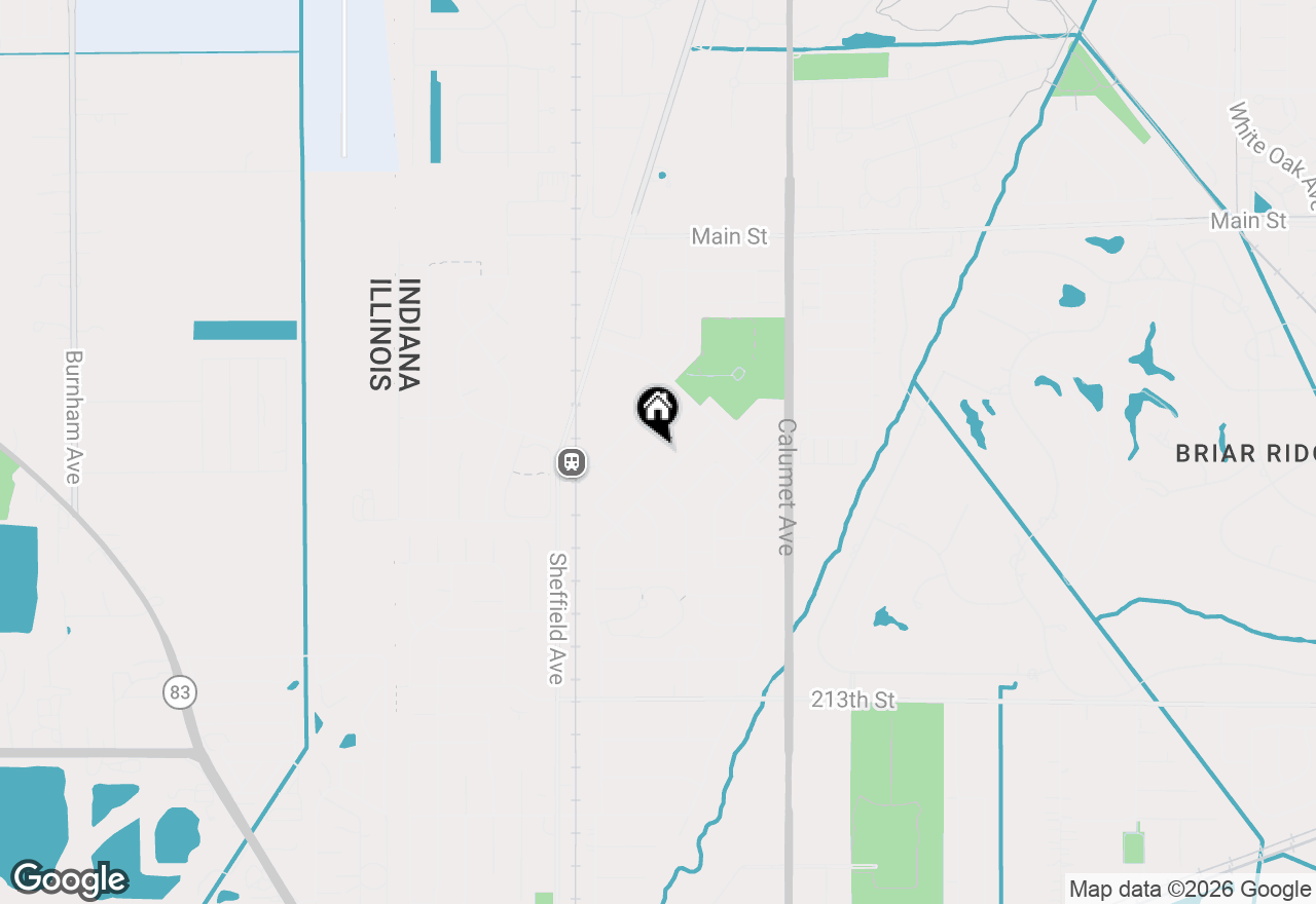 Map of 835 Tyler Avenue, Dyer, IN 46311