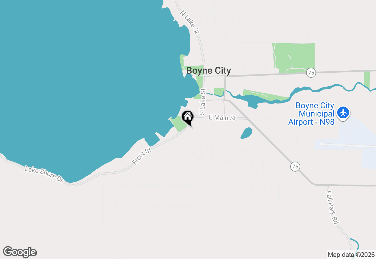 Map of 580 S M-75, Boyne City, MI 49712