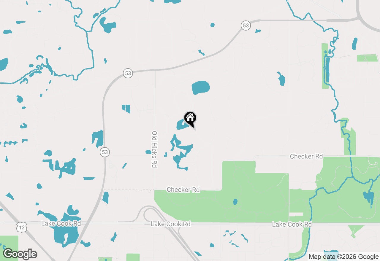 Map of 2432 Federal Court, Long Grove, IL 60047