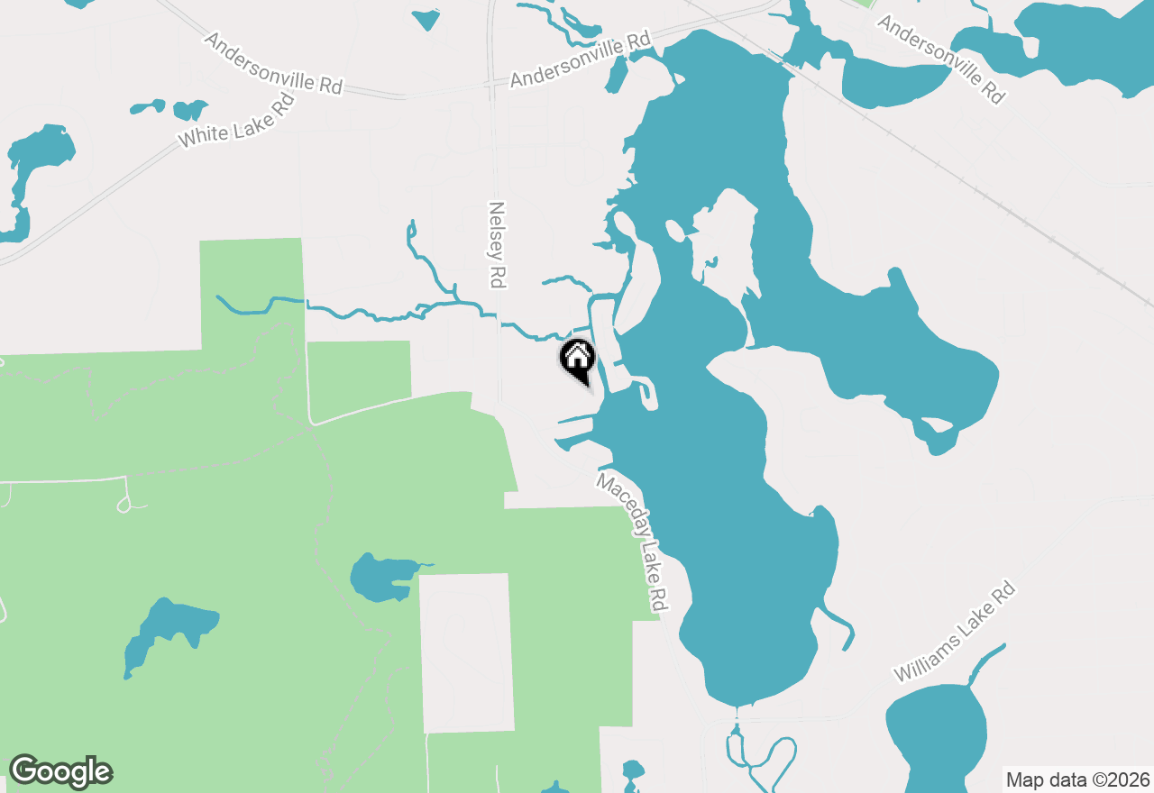 Map of 3783 Maiden Street, Waterford, MI 48329