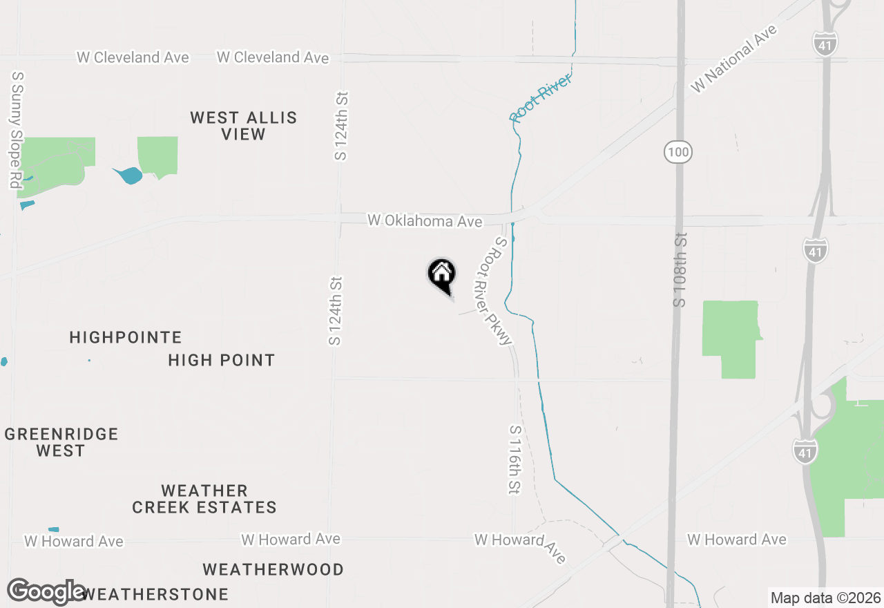 Map of 11924 W Ohio Ave, West Allis, WI 53227