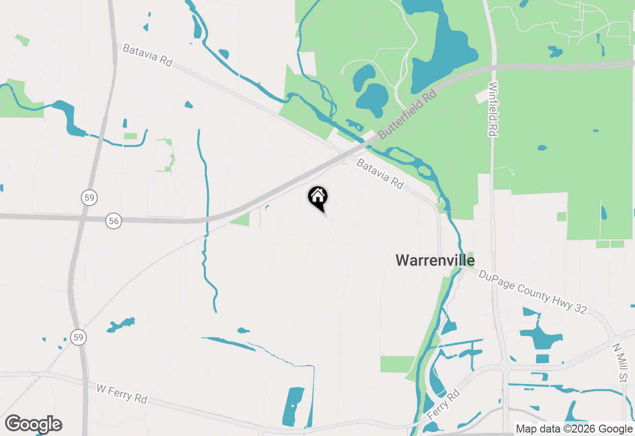 Map of 28W725 Main Street, Warrenville, IL 60555