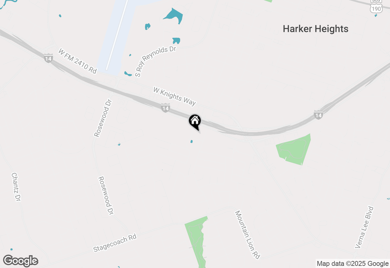 Map of 2025 Memory Lane #400A, Harker Heights, TX 76548