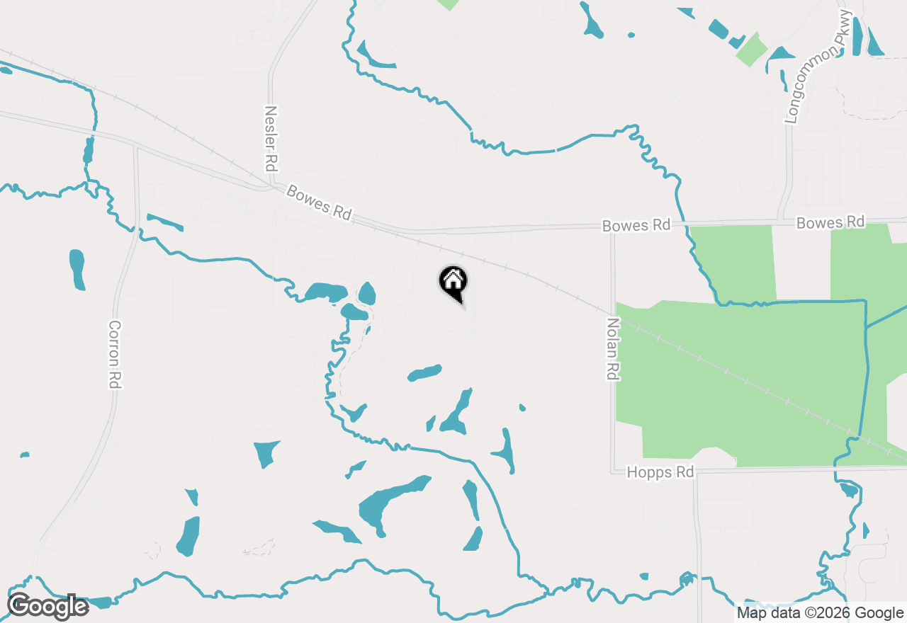 Map of 1102 Iron Horse Court, Elgin, IL 60124