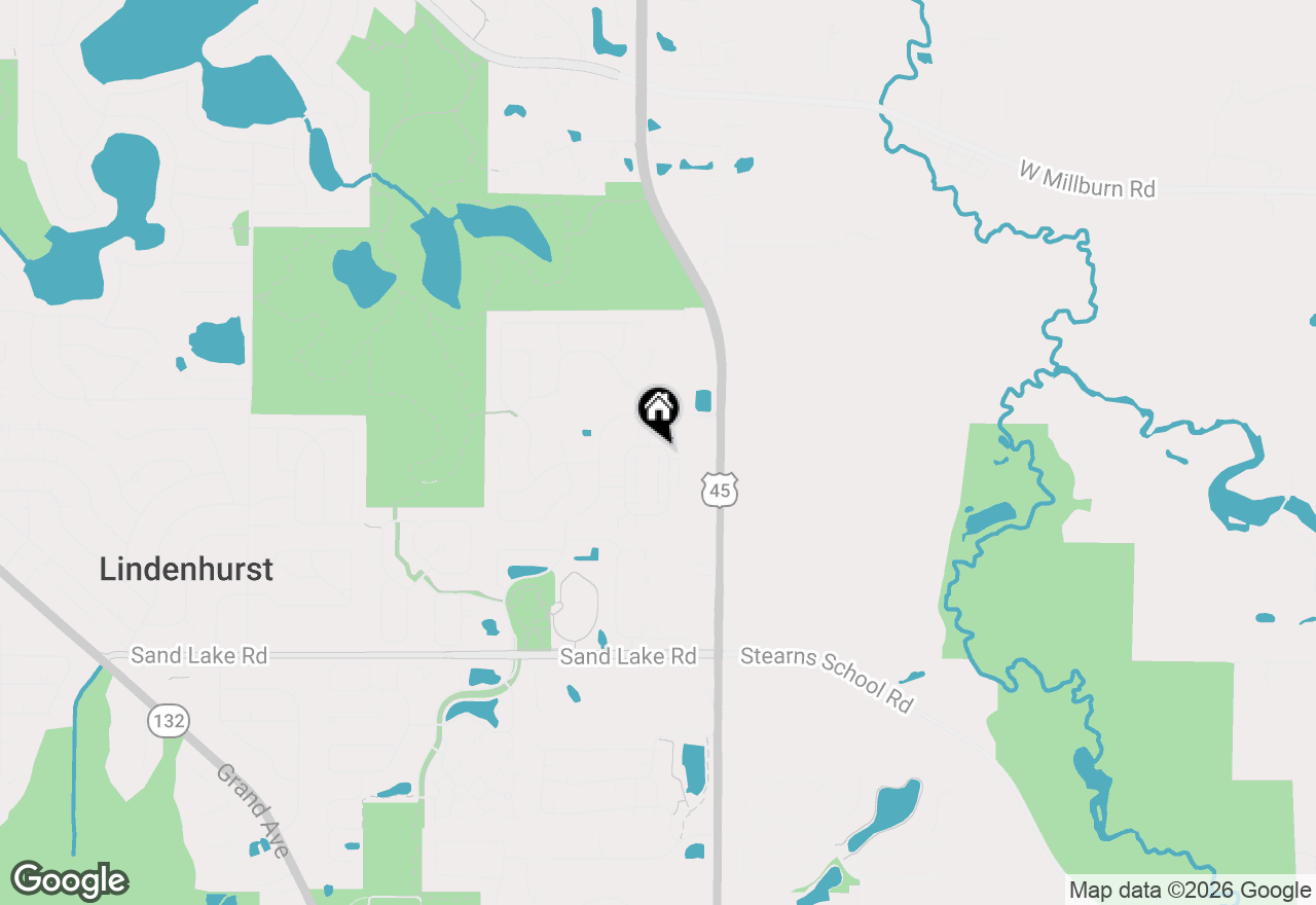 Map of 206 Neubauer Circle #1601, Lindenhurst, IL 60046