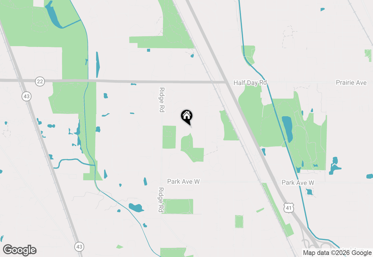 Map of 1745 Sundrop Circle, Highland Park, IL 60035