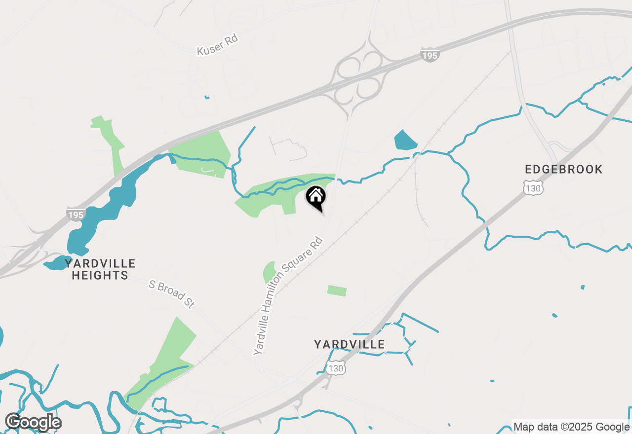 Map of 213 Elton Avenue, Hamilton, NJ 08620