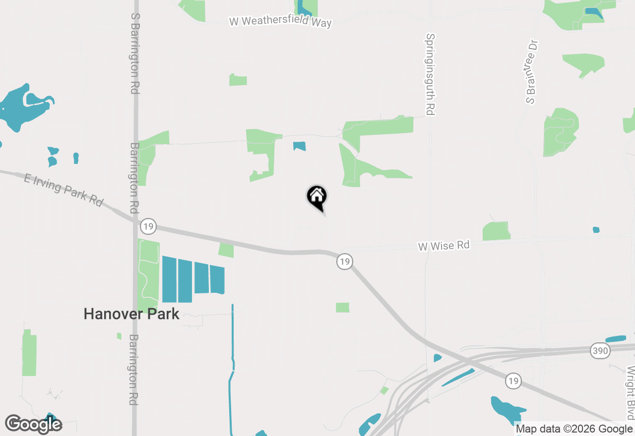 Map of 750 Roosevelt Road #750, Hanover Park, IL 60133
