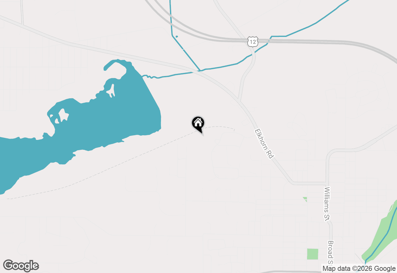 Map of N3074 Marshall Ln, Lake Geneva, WI 53147