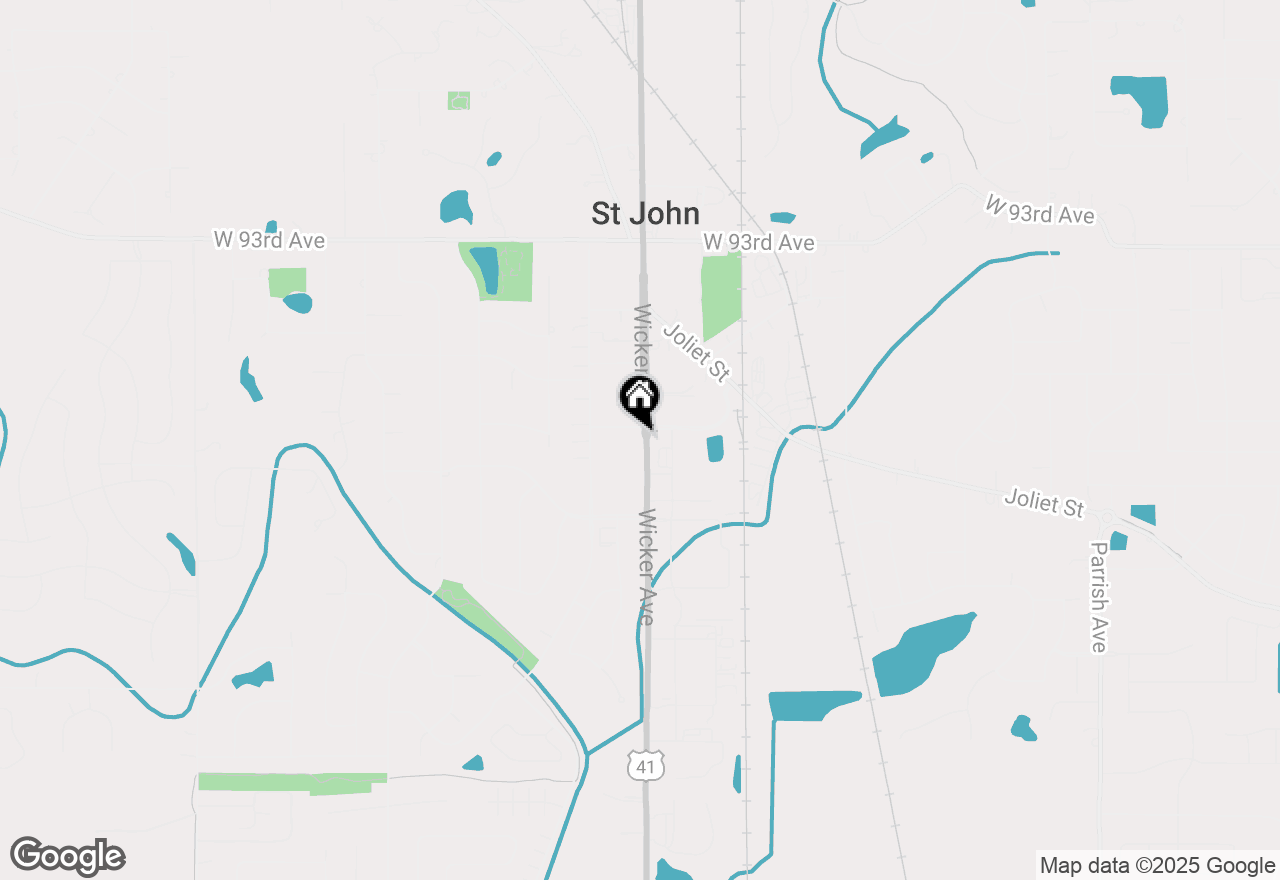 Map of 12928 111th Avenue, St. John, IN 46373