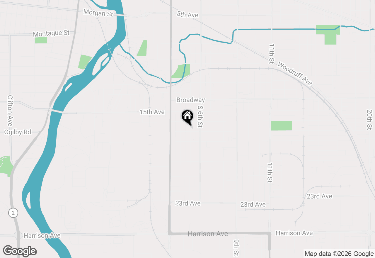 Map of 1721 S 5th Street, Rockford, IL 61104