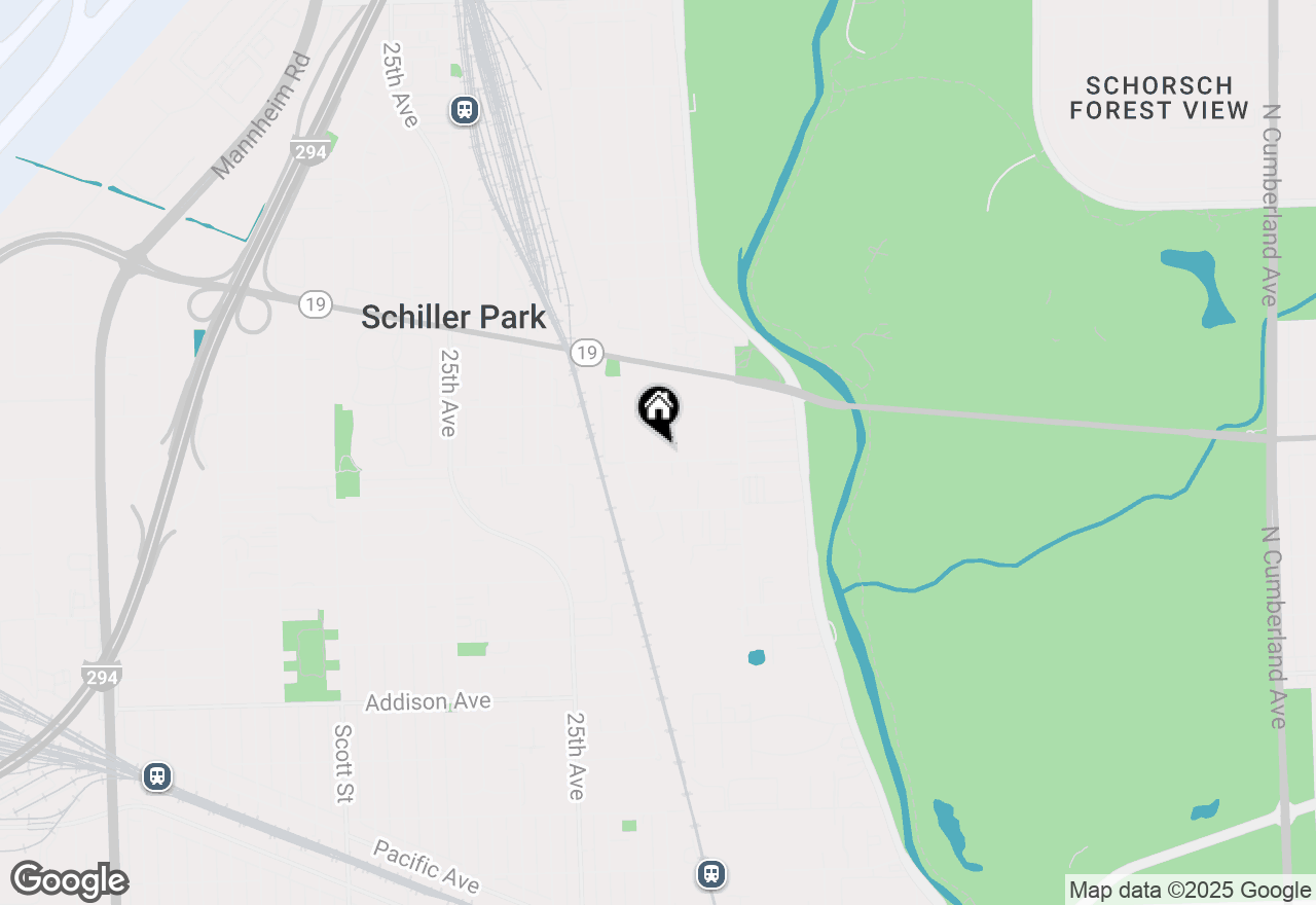 Map of 4007 Grace Street, Schiller Park, IL 60176