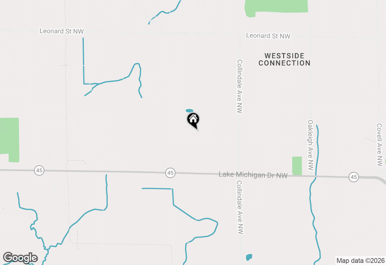 Map of 3014 Stonewood Street Nw, Grand Rapids, MI 49504