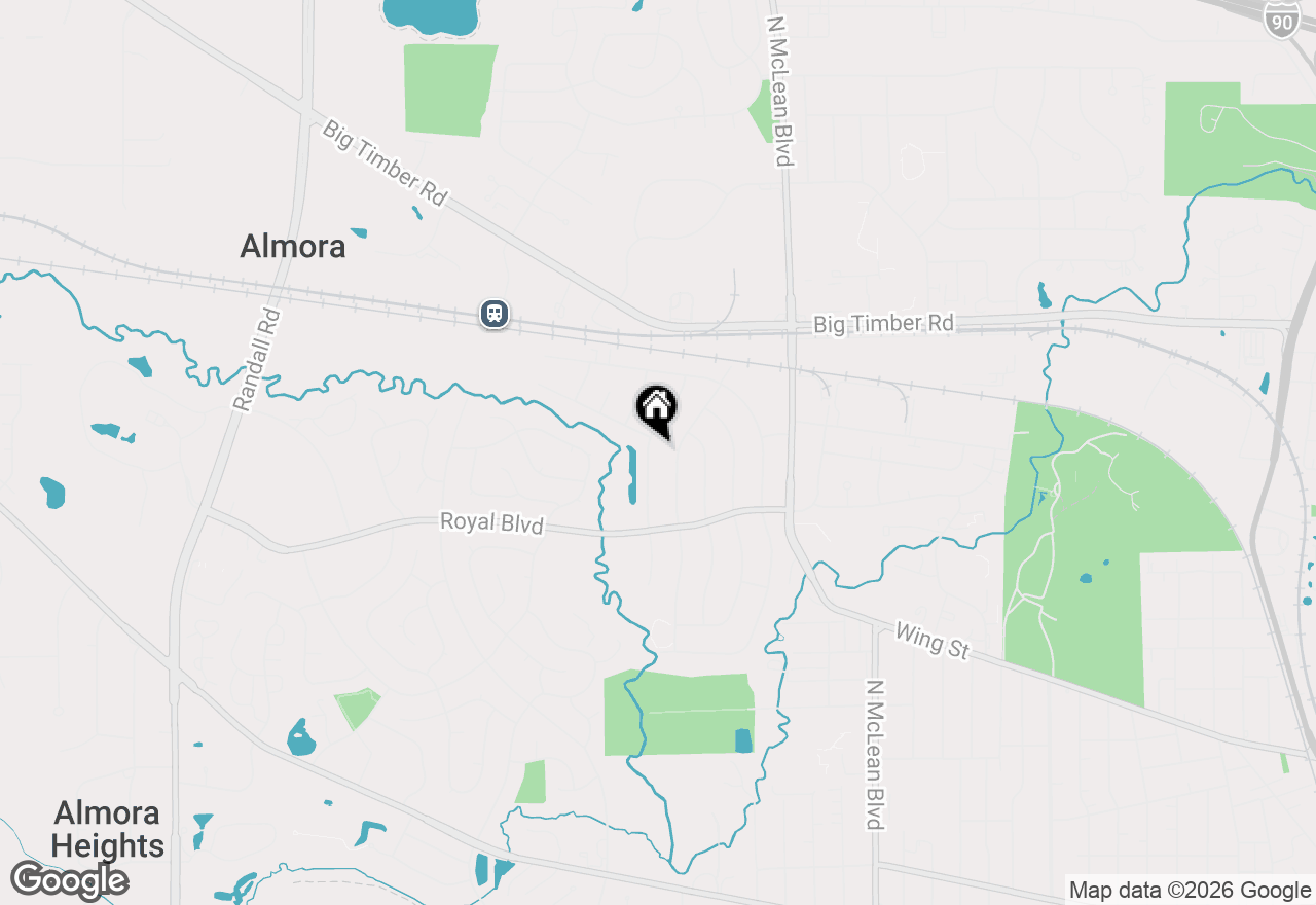 Map of 945 Ruth, Elgin, IL 60123